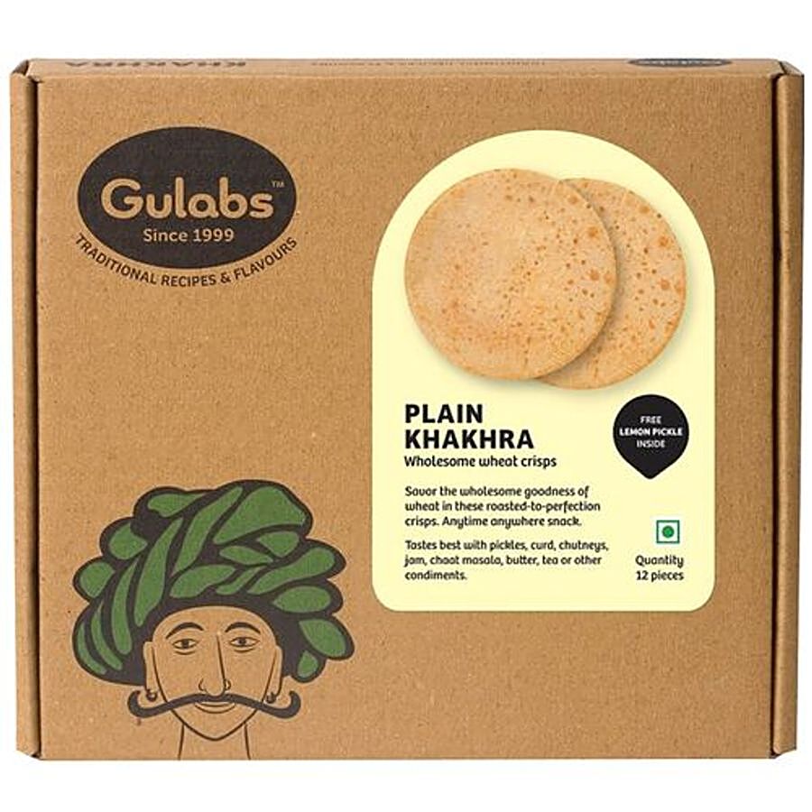 Gulabs Plain Khakhra