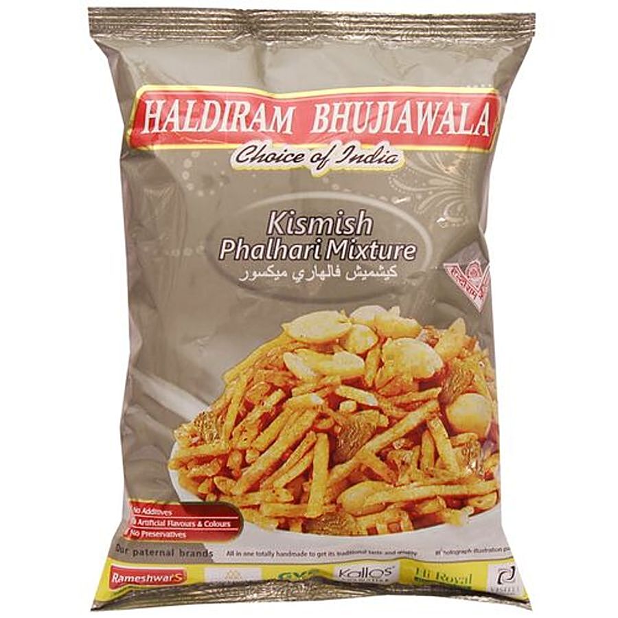 Haldiram Bhujiawala Kismish Phalhari Mixture Namkeen