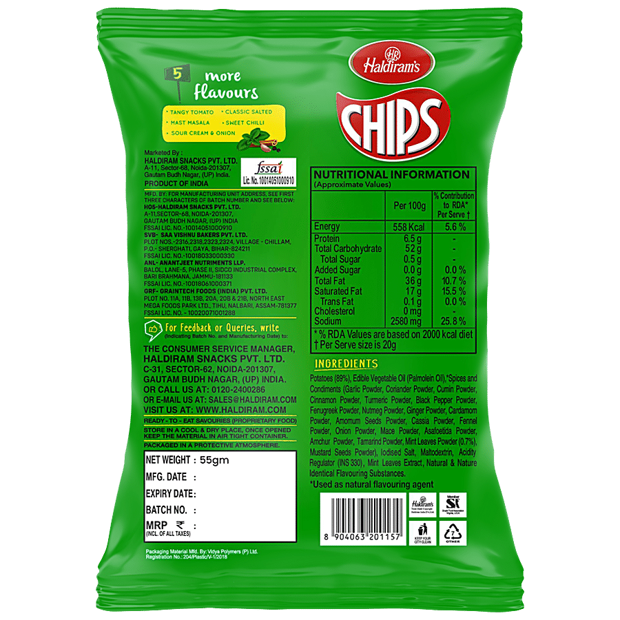 Haldiram's Chips - Pudina Treat