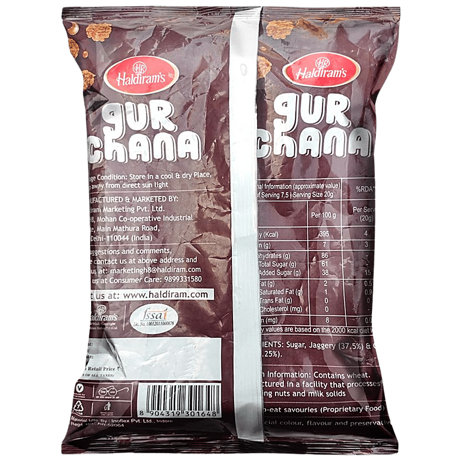 Haldiram's Gur Chana - Source Of Protein