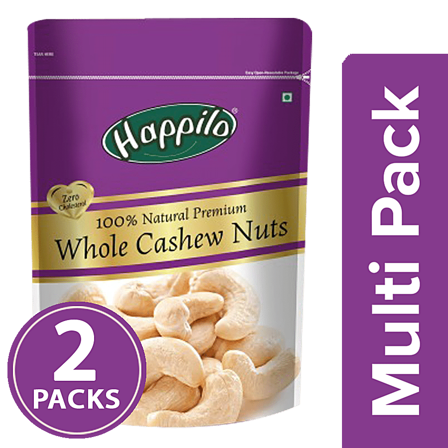 Happilo Cashews - Whole