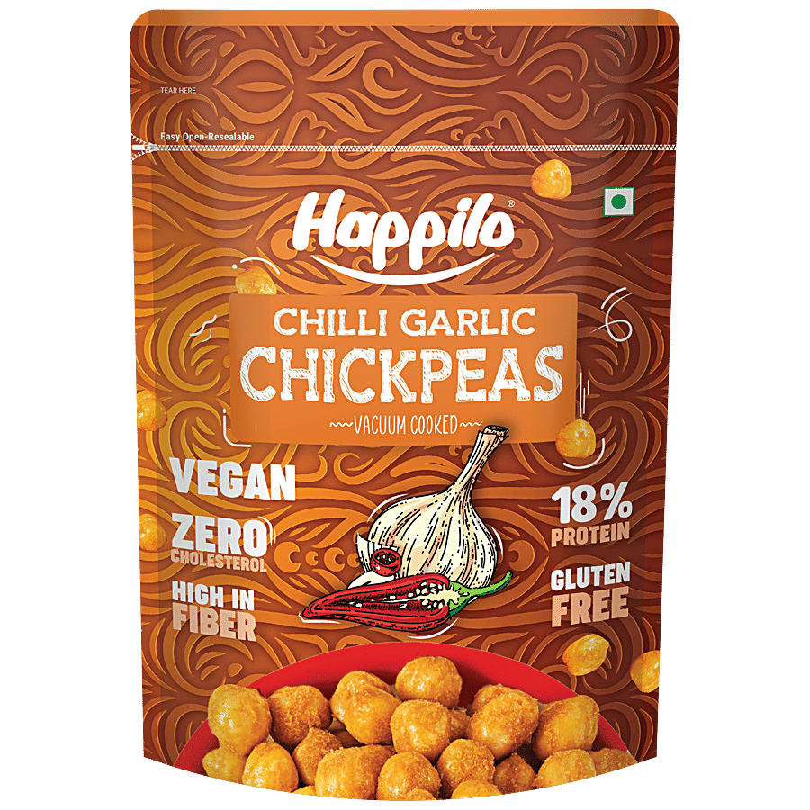 Happilo Chilli Garlic Chickpeas