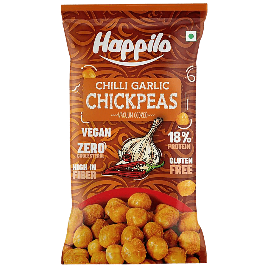 Happilo Chilli Garlic Chickpeas