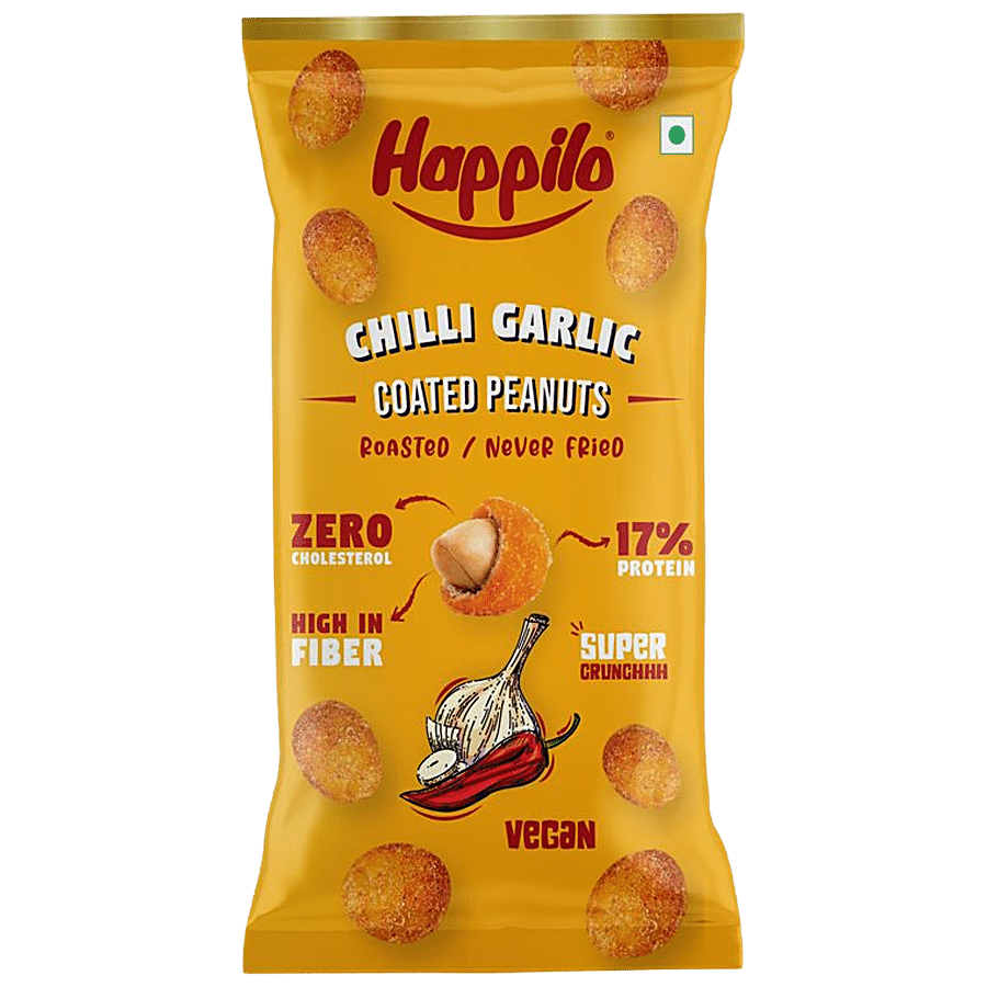 Happilo Chilli Garlic Coated Peanuts