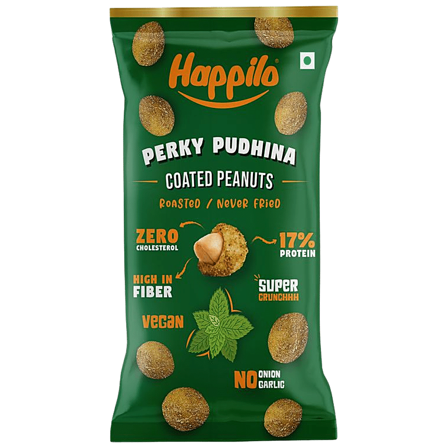 Happilo Perky Pudhina Coated Peanuts