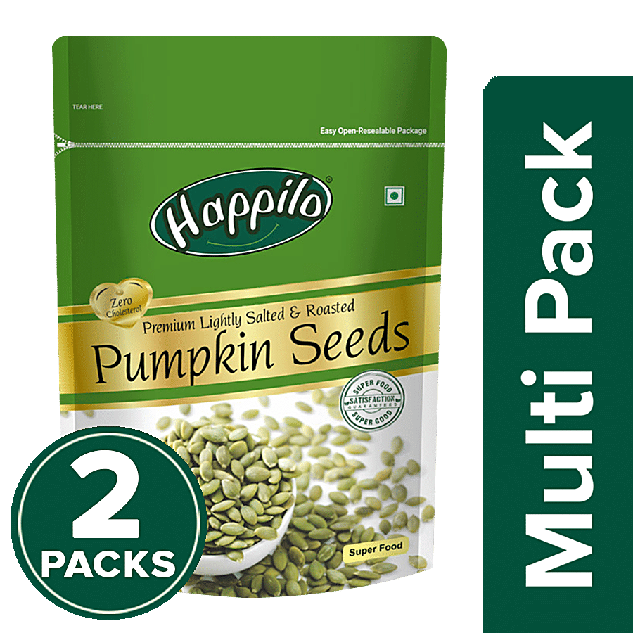 Happilo Premium Lightly Salted & Roasted Pumpkin Seeds