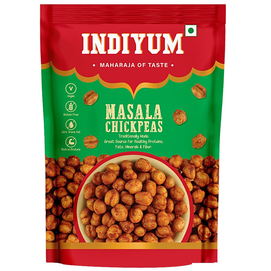 Indiyum Masala Chickpeas - Rich In Protein & Fibre