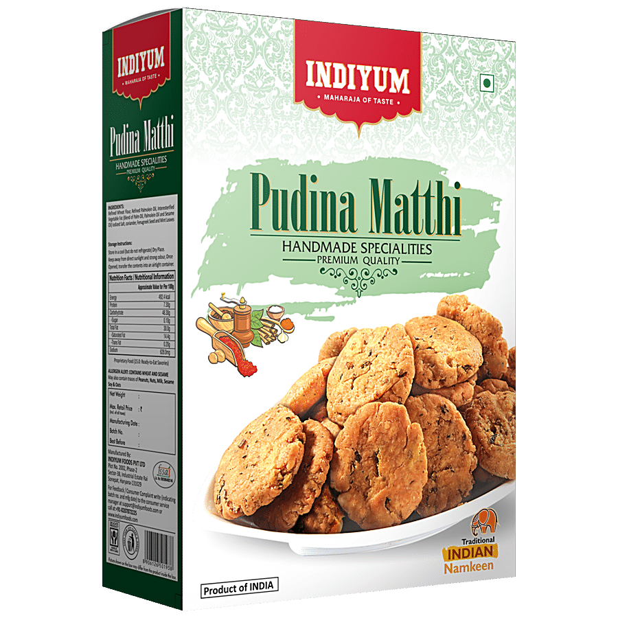 Indiyum Pudina Matthi - Crispy