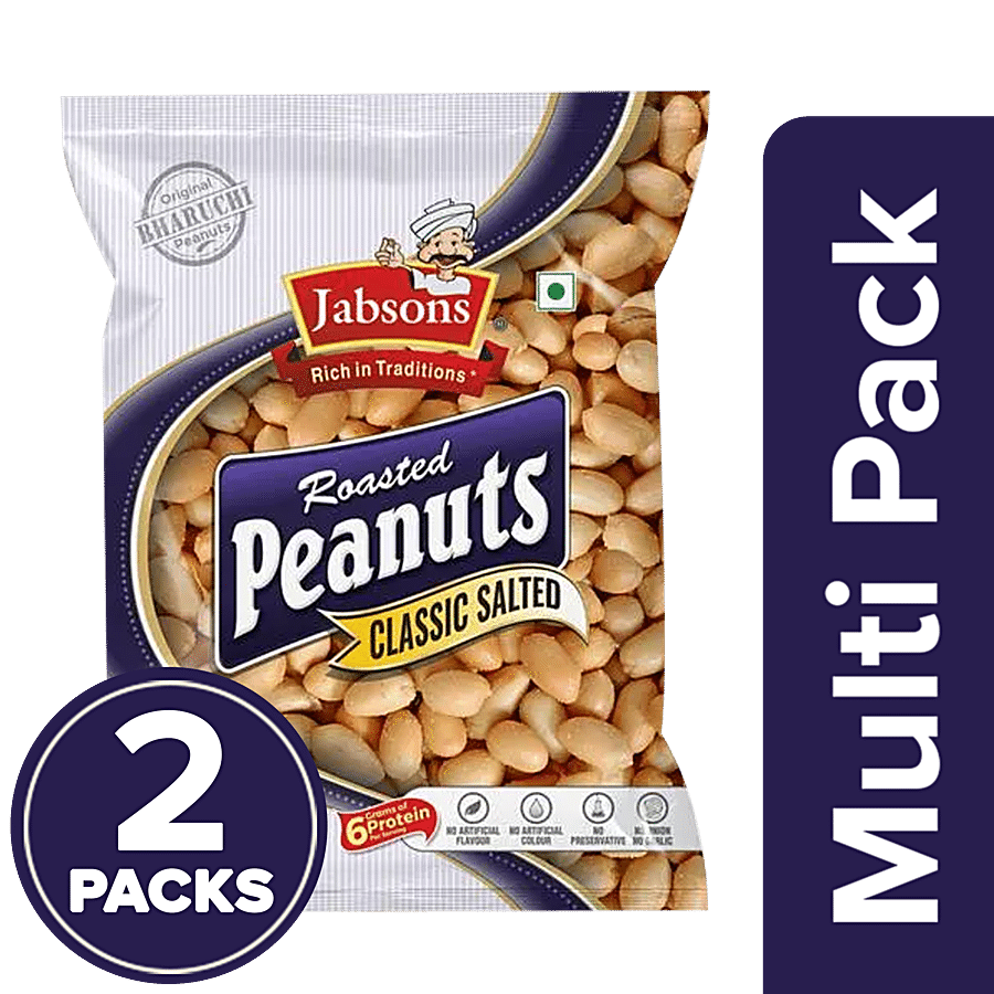 JABSONS Classic Salted Roasted Peanuts