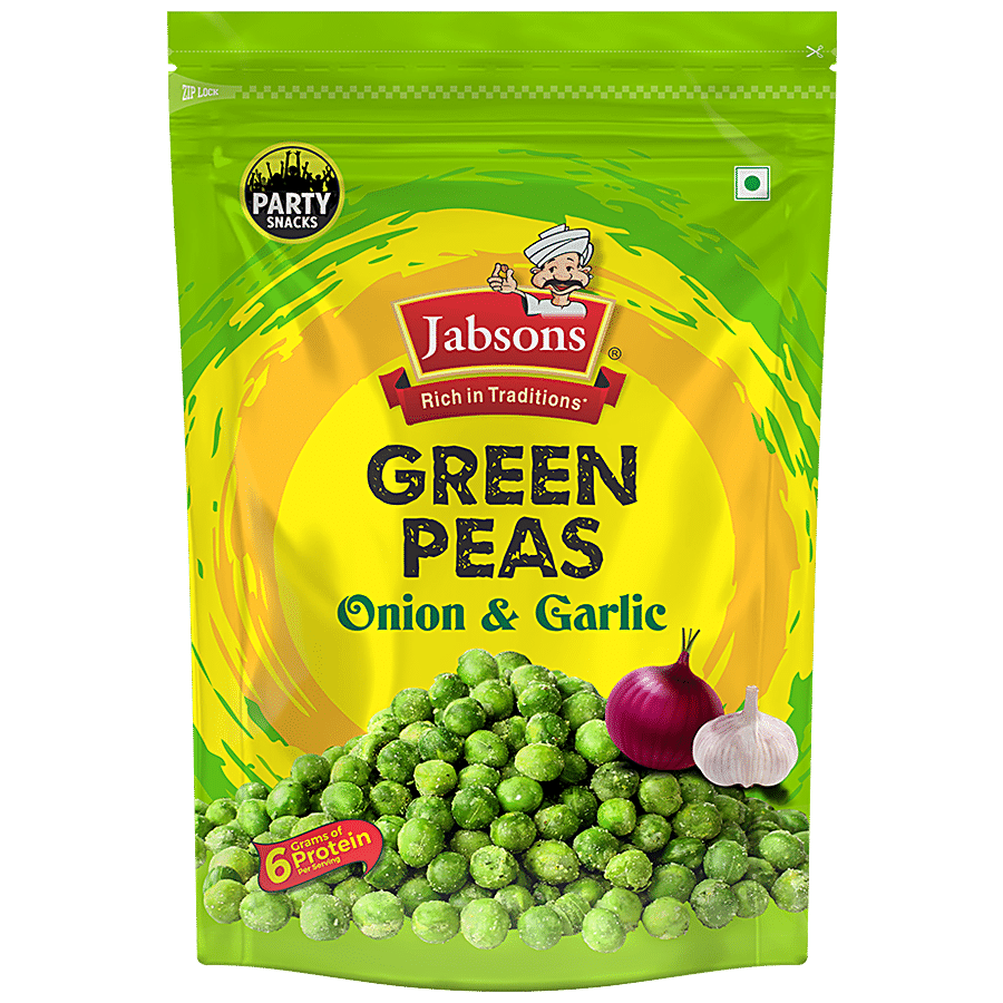 JABSONS Green Peas - Onion Garlic