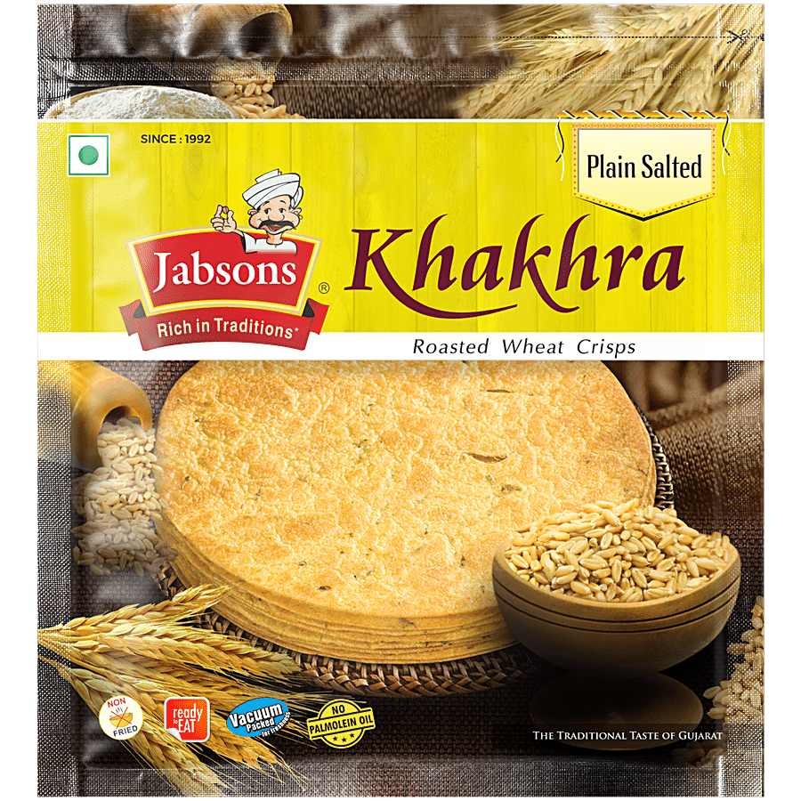 JABSONS Khakhra - Plain & Salted