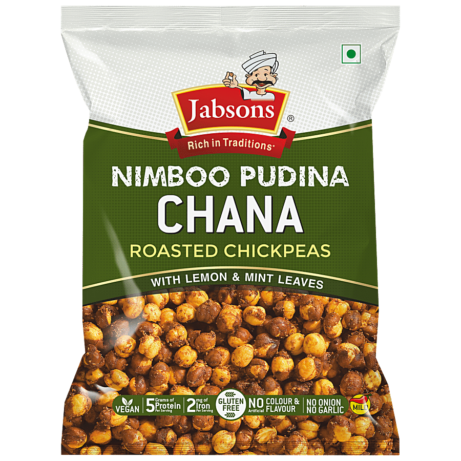 JABSONS Nimboo Pudina Chana Roasted Chickpeas