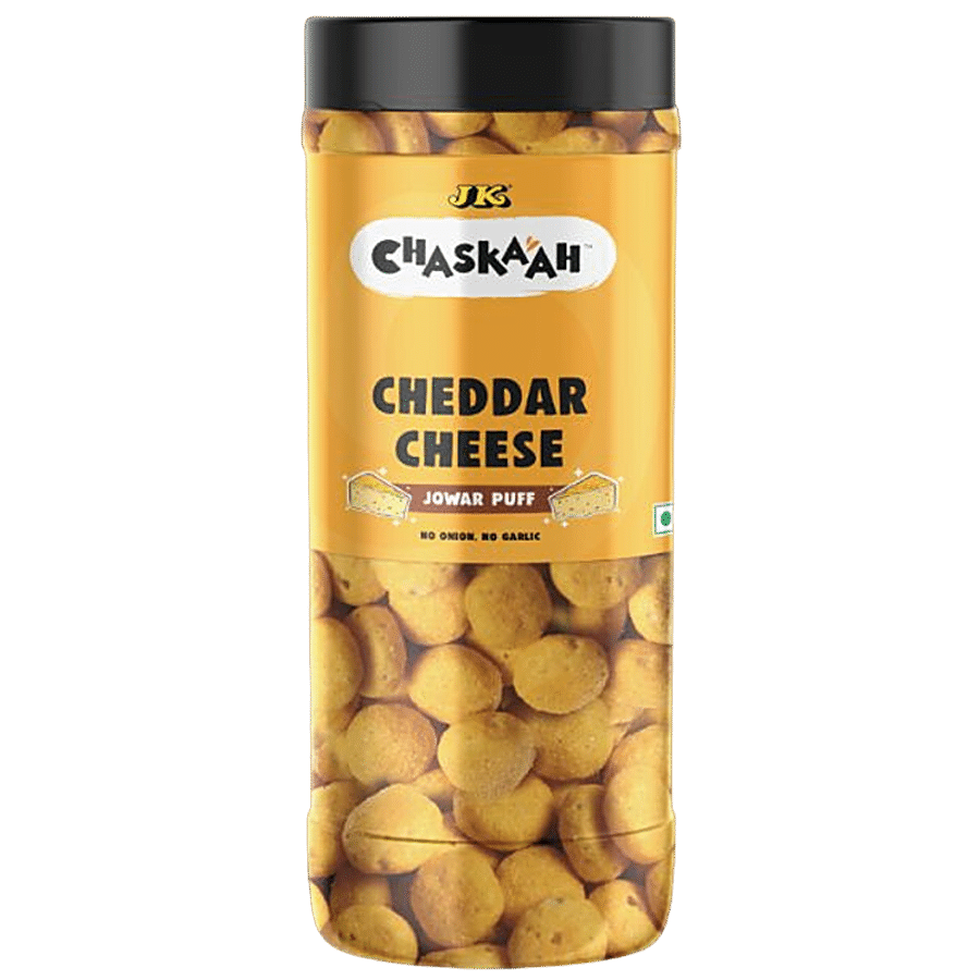 JK CHASKAAH Jowar Puff - Cheddar Cheese