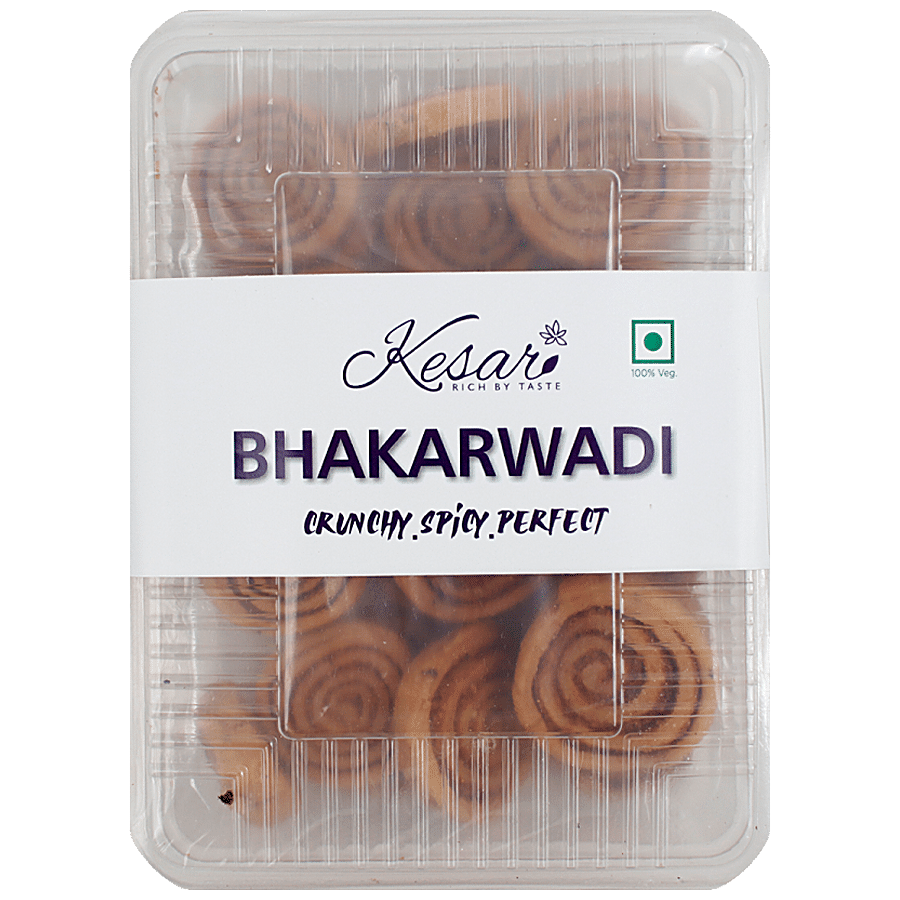 Kesar Bhakarwadi - Crunchy