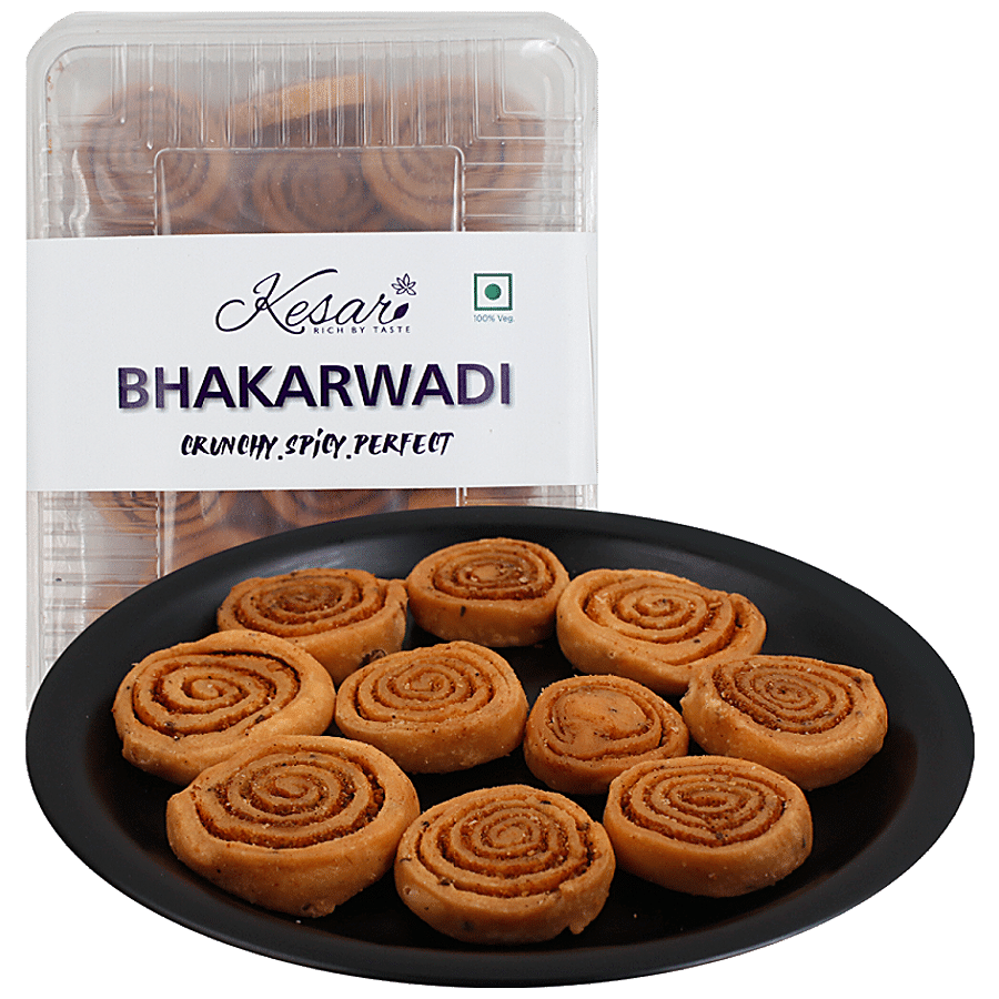 Kesar Bhakarwadi - Crunchy