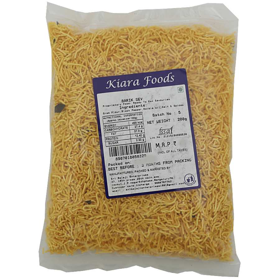 Kiara Foods Barik Sev Namkeen