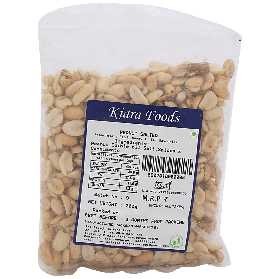 Kiara Foods Peanut - Salted