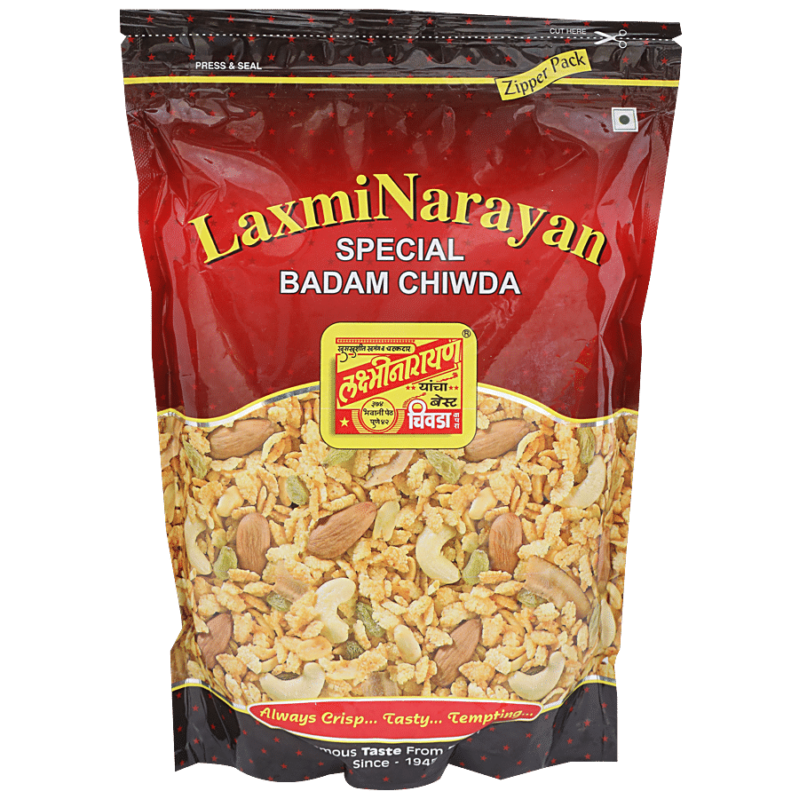 LAXMINARAYAN Special Badam Chiwda Namkeen