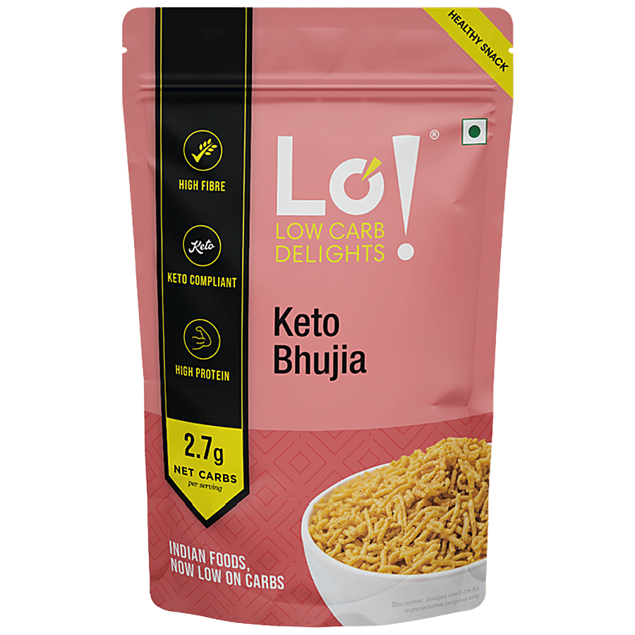 LO! Foods Keto Bhujia - Low Carb