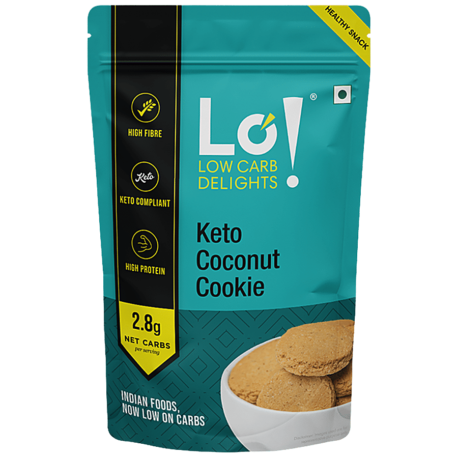 LO! Foods Keto Coconut Cookies - No Added Sugar