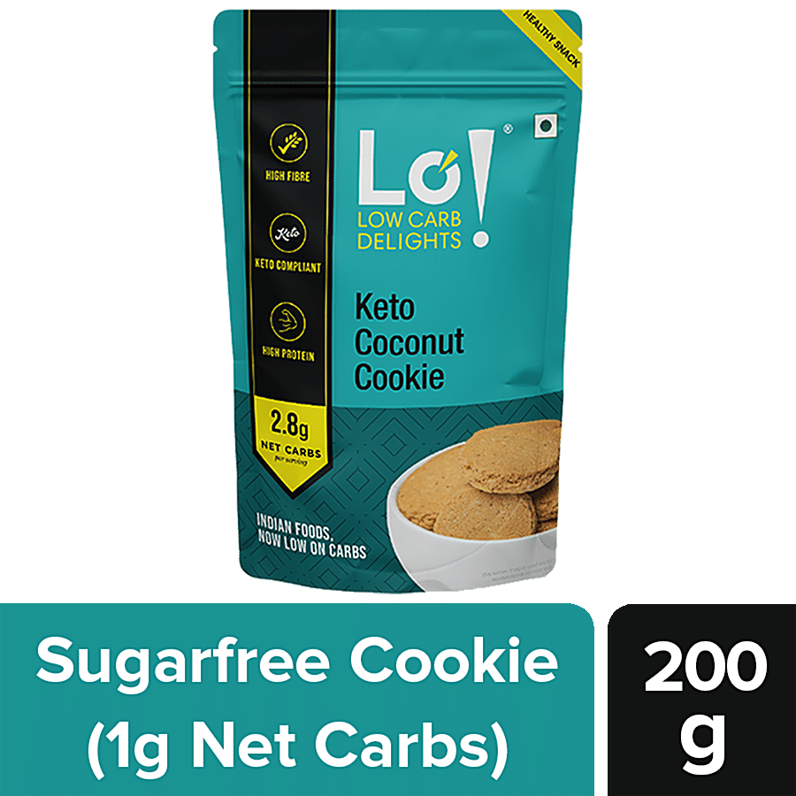 LO! Foods Keto Coconut Cookies - No Added Sugar