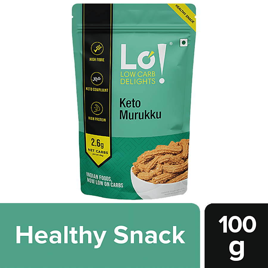 LO! Foods Keto Murukku - Low Carb