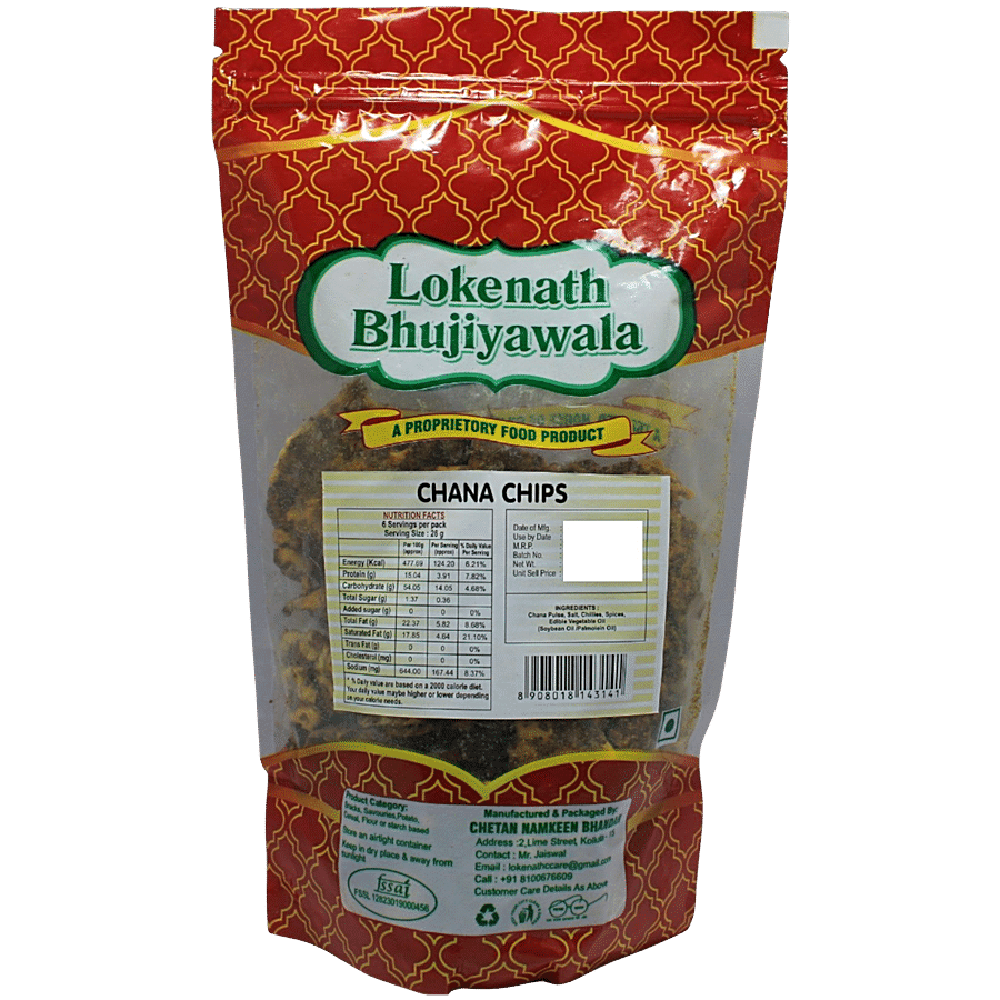 LOKENATH BHUJIYAWALA Chana Chips - Teatime Snacks