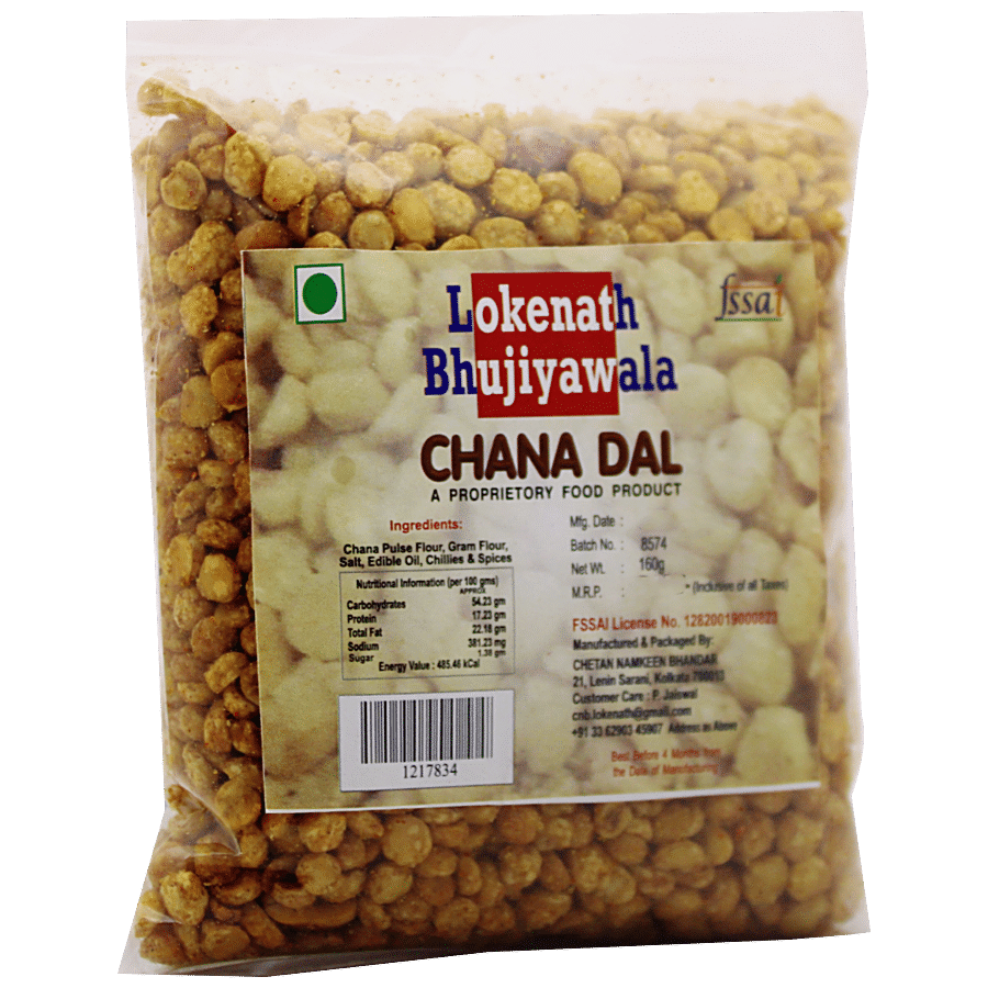 LOKENATH BHUJIYAWALA Chana Dal Namkeen - Salted