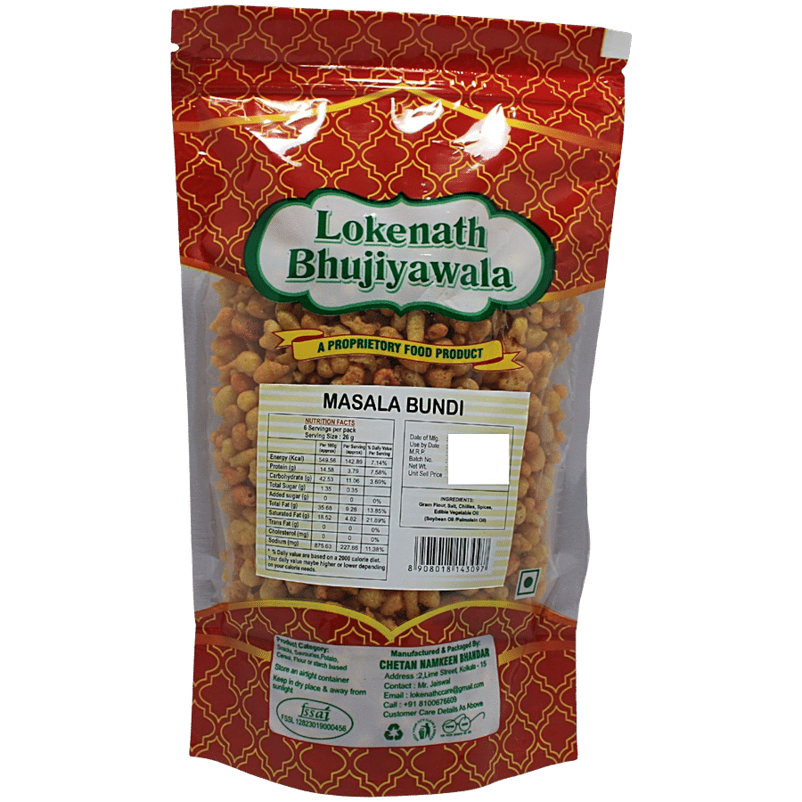 LOKENATH BHUJIYAWALA Masala Bundi - Seasoned Snack