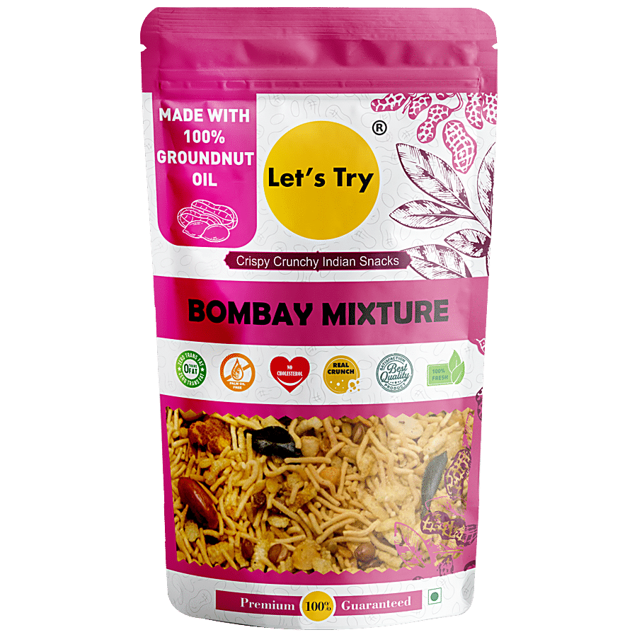 Let's Try Bombay Mixture Snacks - Crispy