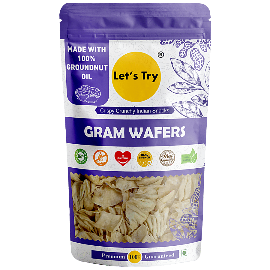 Let's Try Gram Wafers - Crispy