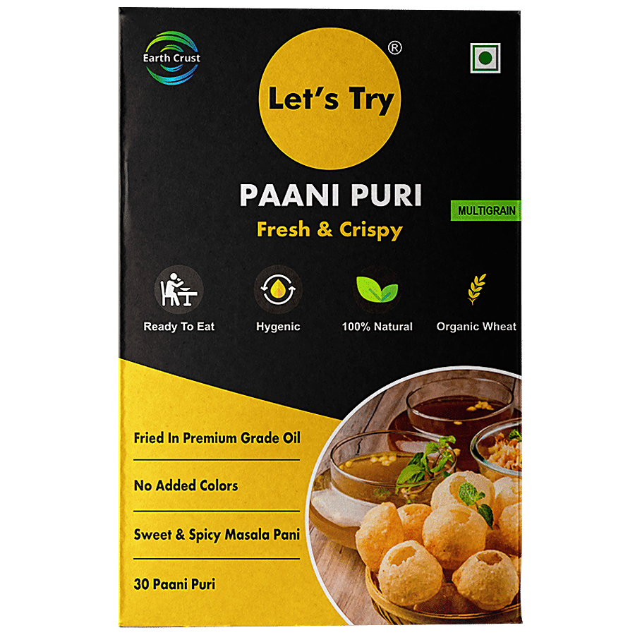 Let's Try Multigrain Paani Puri