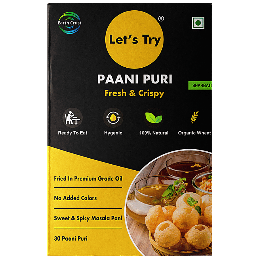 Let's Try Sharbati Paani Puri