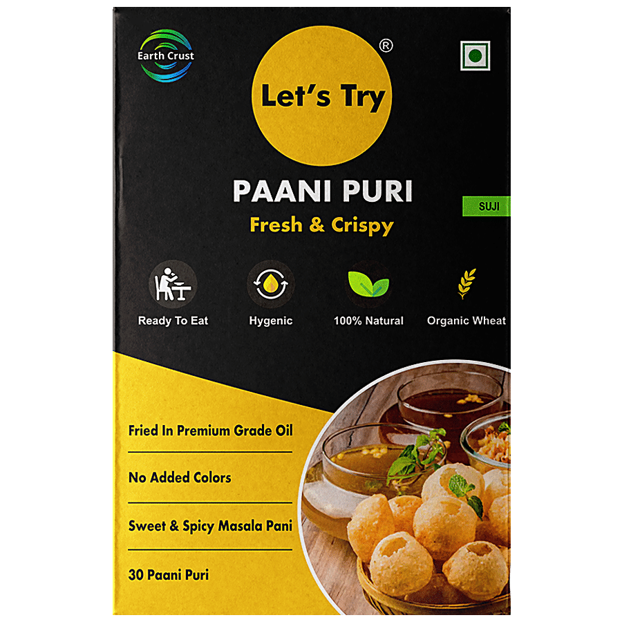 Let's Try Suji Paani Puri