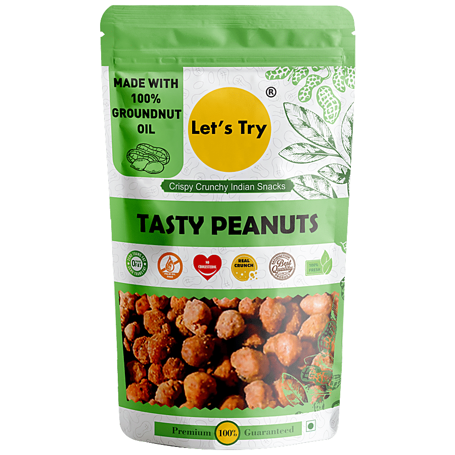 Let's Try Tasty Peanuts - Crispy