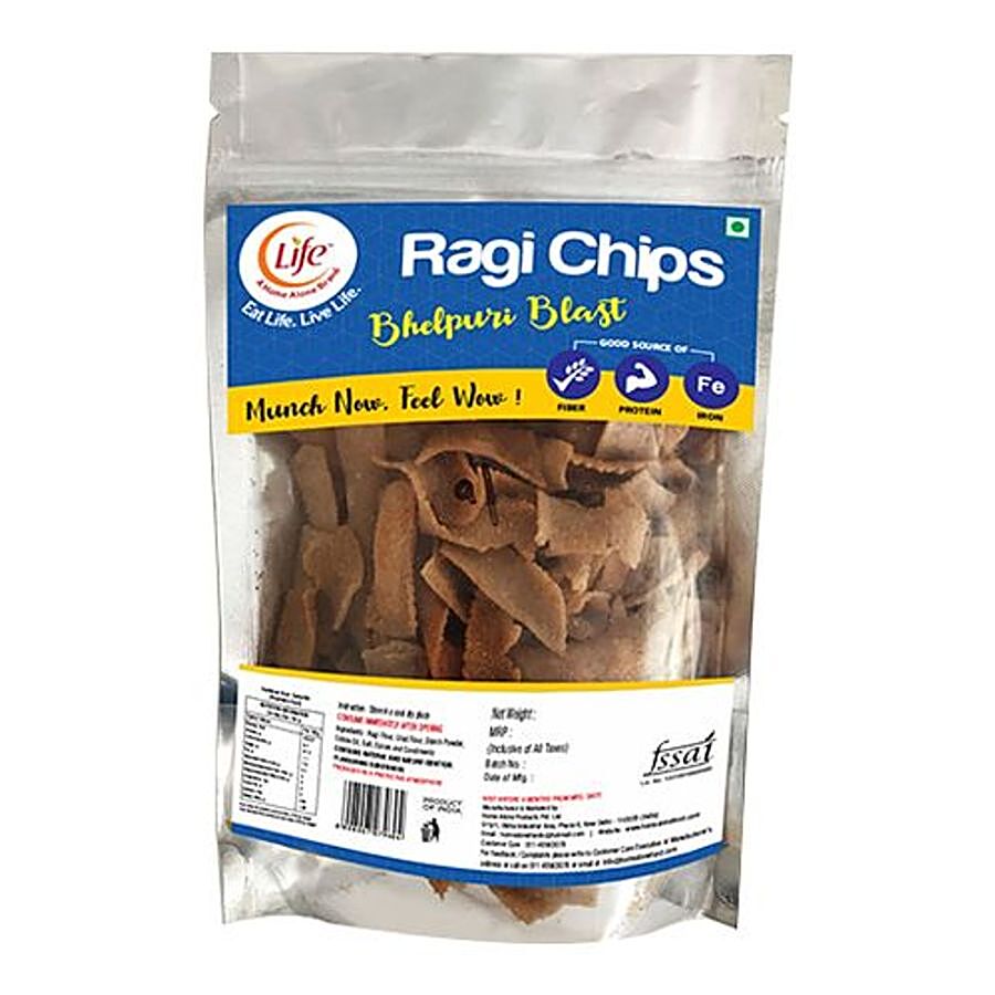 Life  Ragi Chips - Bhelpuri Blast