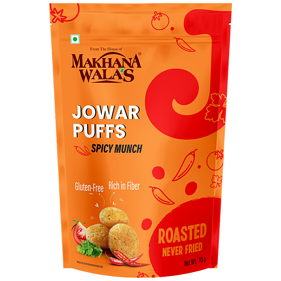 Makhanawala's Jowar Puffs - Spicy Munch