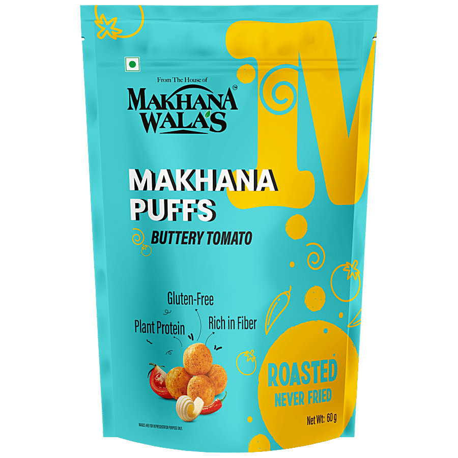 Makhanawala's Makhana Puff - Buttery Tomato