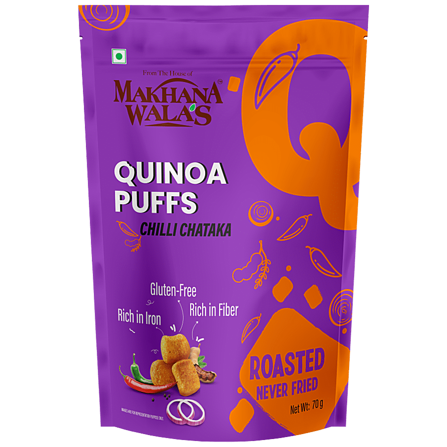 Makhanawala's Quinoa Puffs - Chilli Chataka