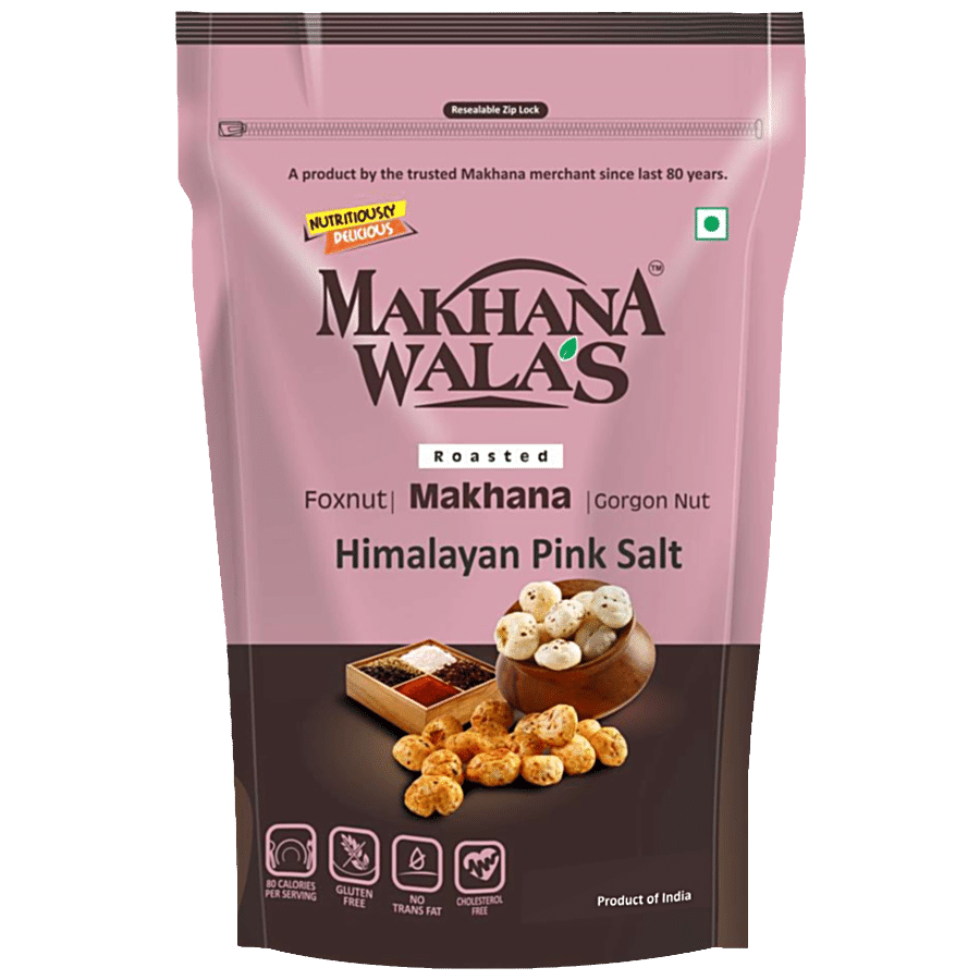 Makhanawala's Roasted Makhana - Himalayan Pink Salt