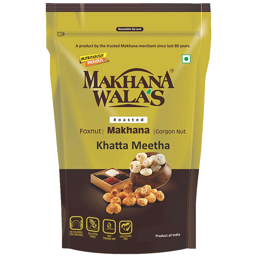 Makhanawala's Roasted Makhana - Khatta Meetha