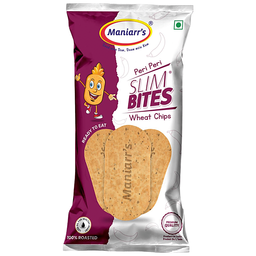 Maniarr's Peri Peri Slim Bites Wheat Chips