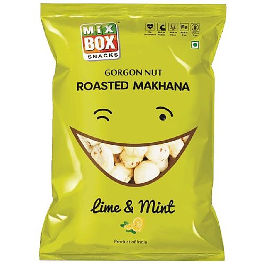 Mix Box Roasted Makhana - Lime & Mint