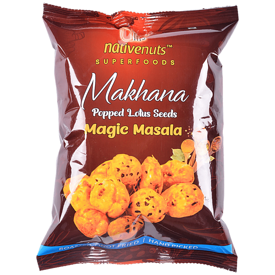 Nativenuts Superfoods Roasted Makhana - Magic Masala