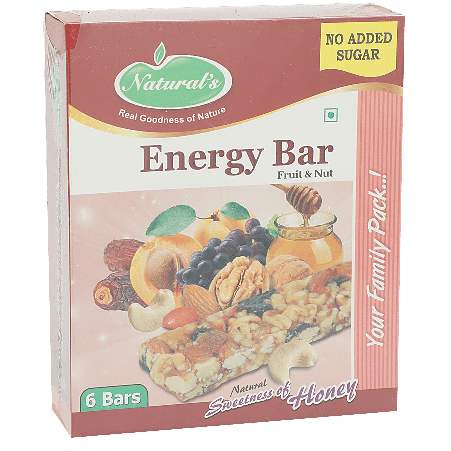 Naturals Fruit & Nut Energy Bar - Natural Sweetness of Honey