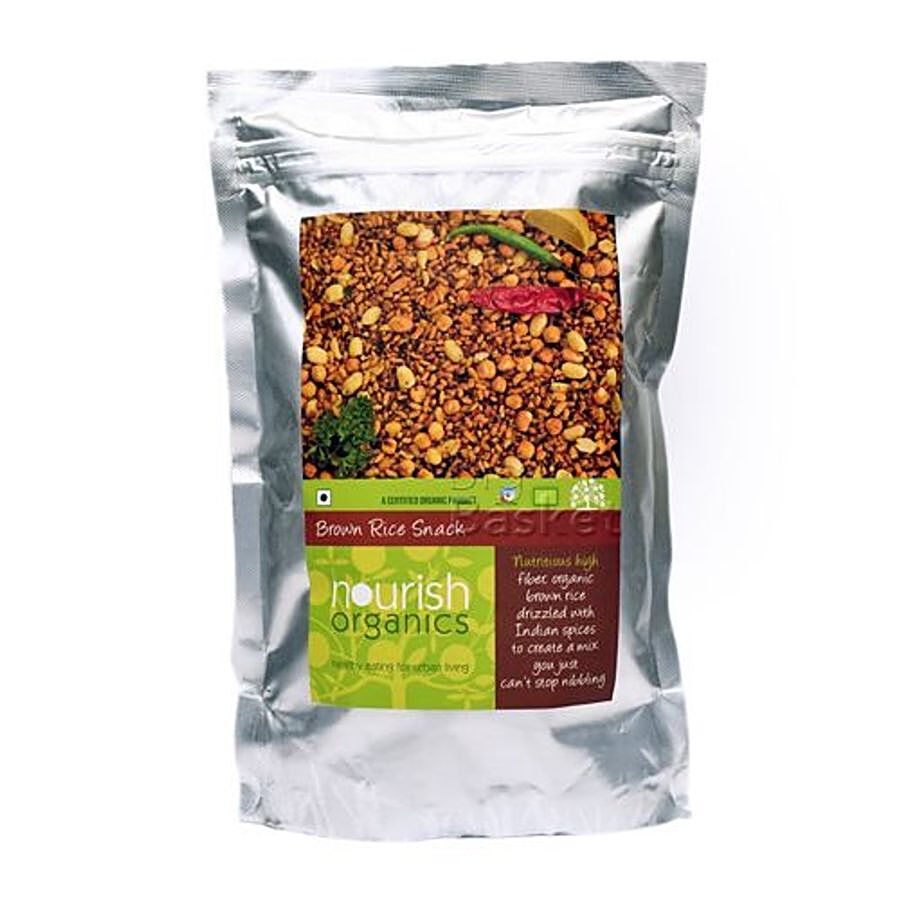 Nourish Organics Snack - Brown Rice