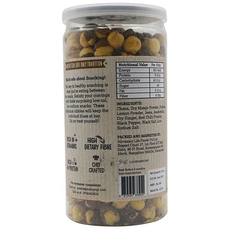 Nutty Yogi Chana - Lime & Lemon Roasted