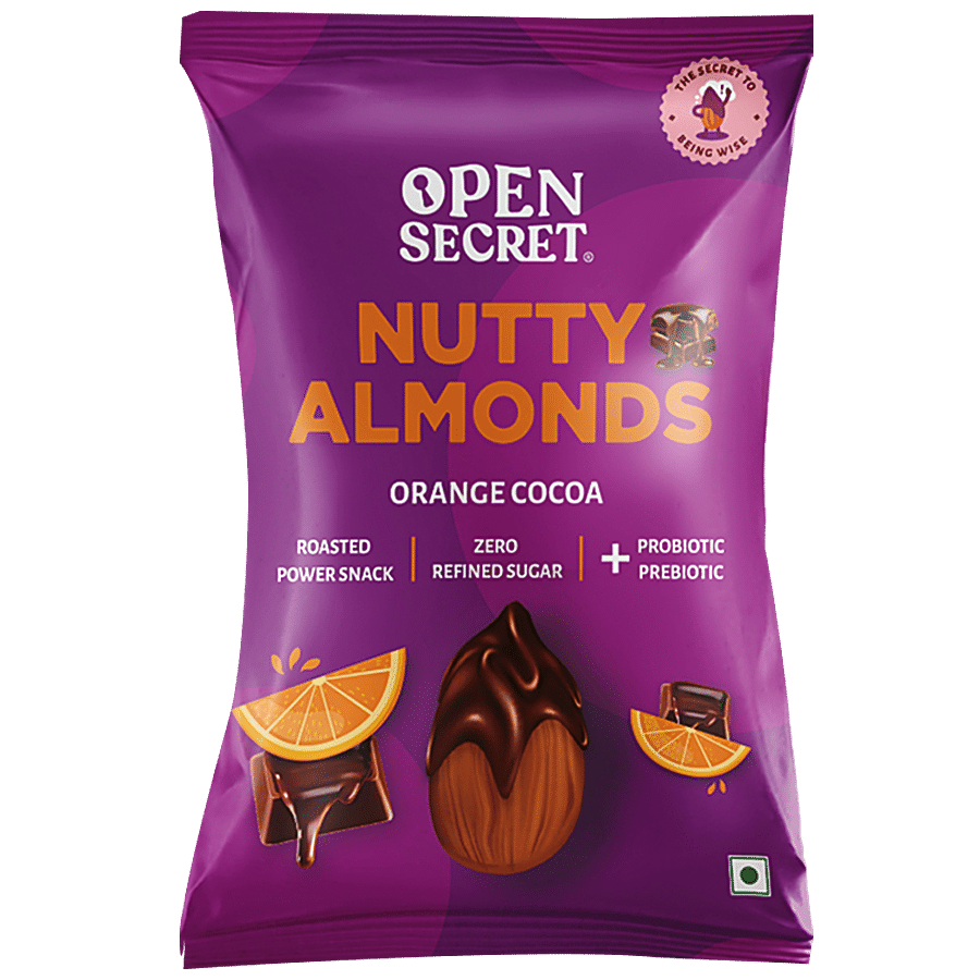 Open Secret Nutty Almonds - With Zero Refined Sugar