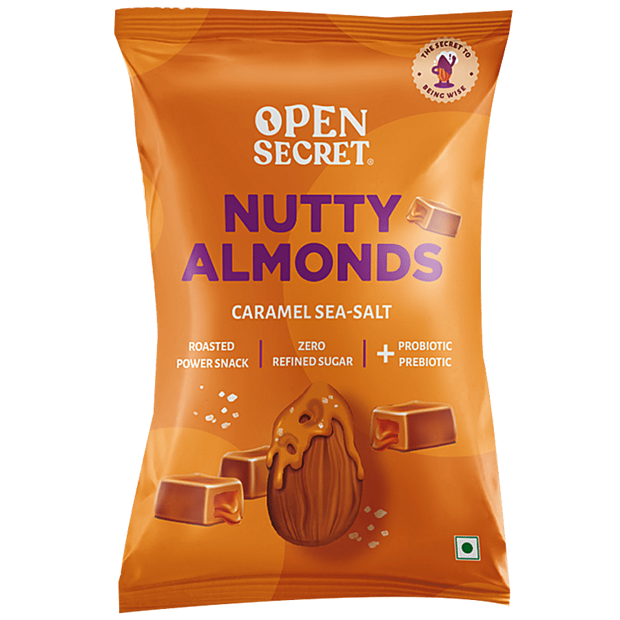 Open Secret Nutty Almonds - With Zero Refined Sugar