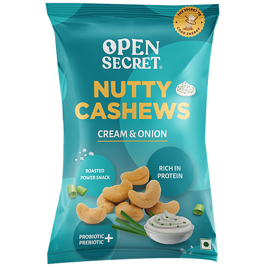 Open Secret Nutty Cashews - Rich In Protein